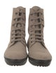 Tod's Suede Combat Boots