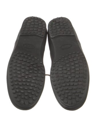 Tod's Suede Combat Boots