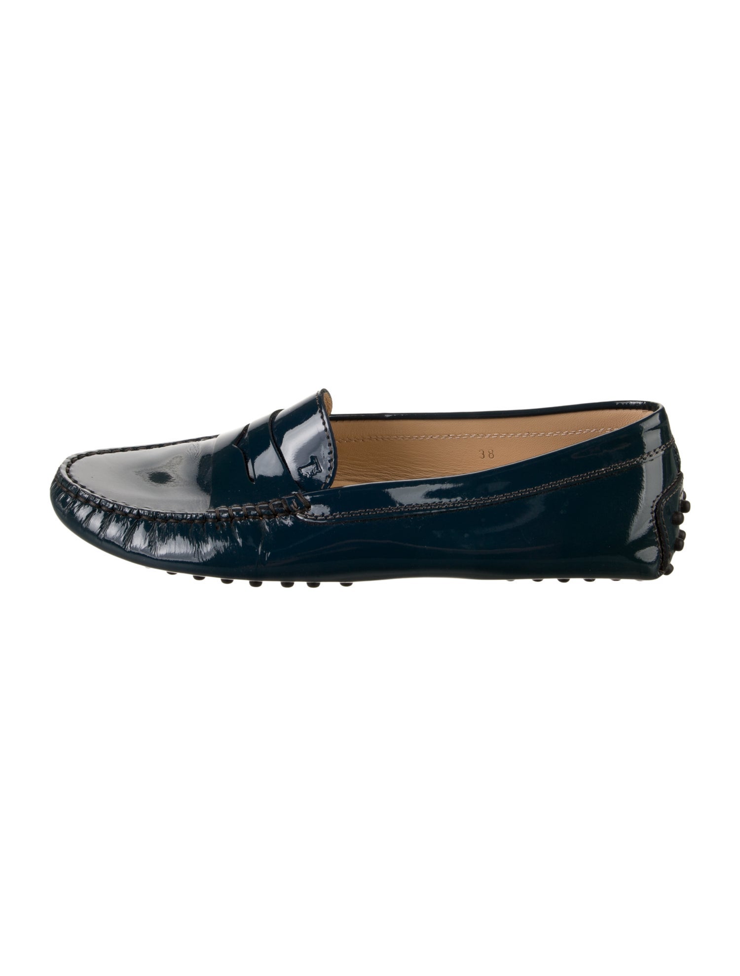 Tod's Patent Leather Loafers