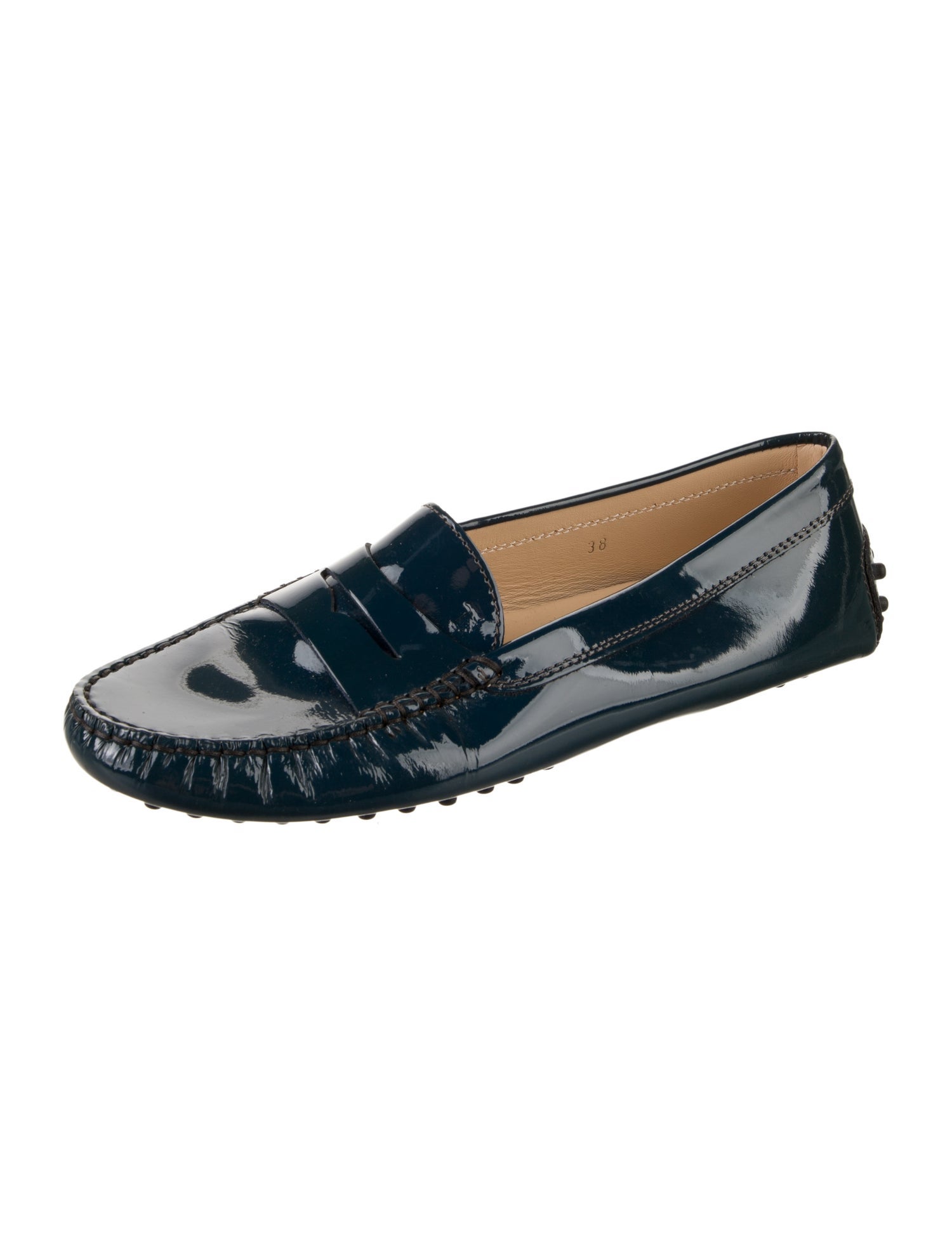 Tod's Patent Leather Loafers