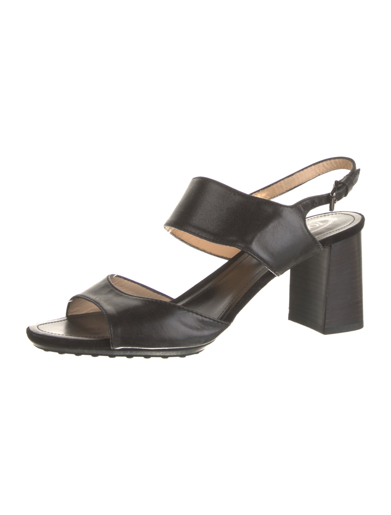 Tod's Suede Slingback Sandals