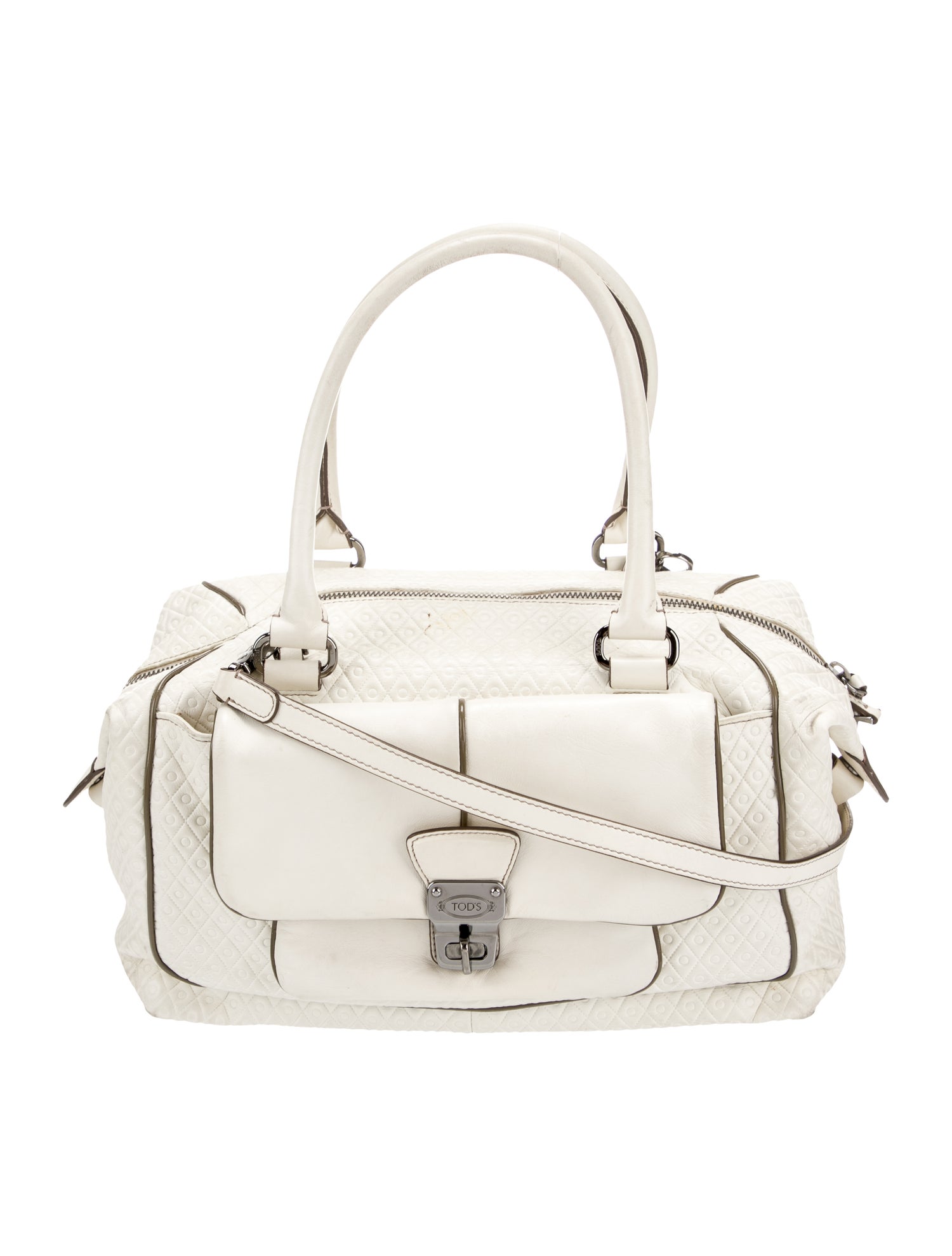 Tod's Leather Top Handle Bag