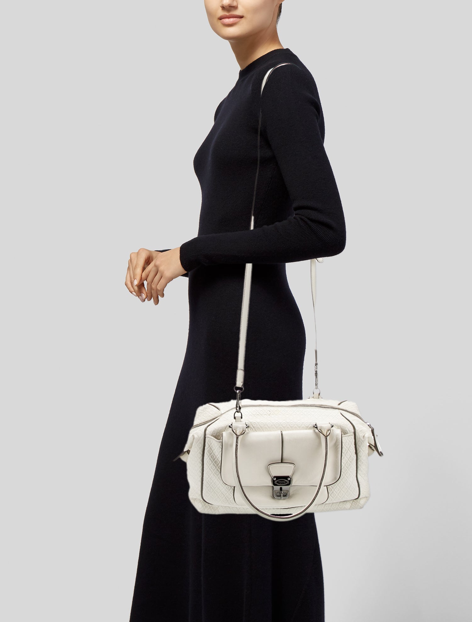 Tod's Leather Top Handle Bag