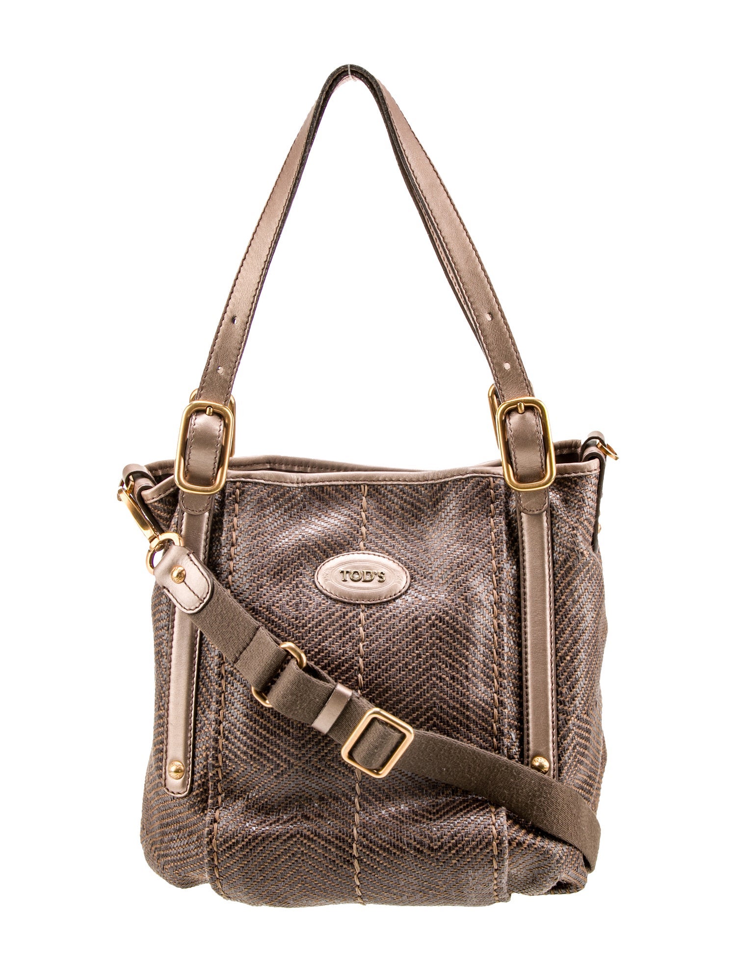 Tod's Raffia Shoulder Bag