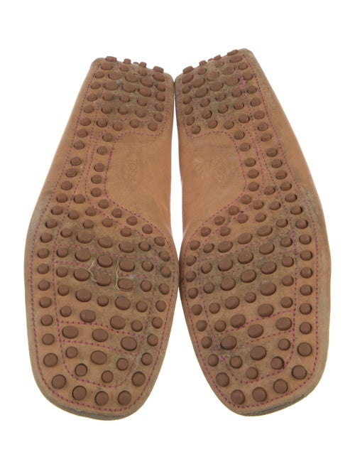 Tod's Leather Colorblock Pattern Loafers