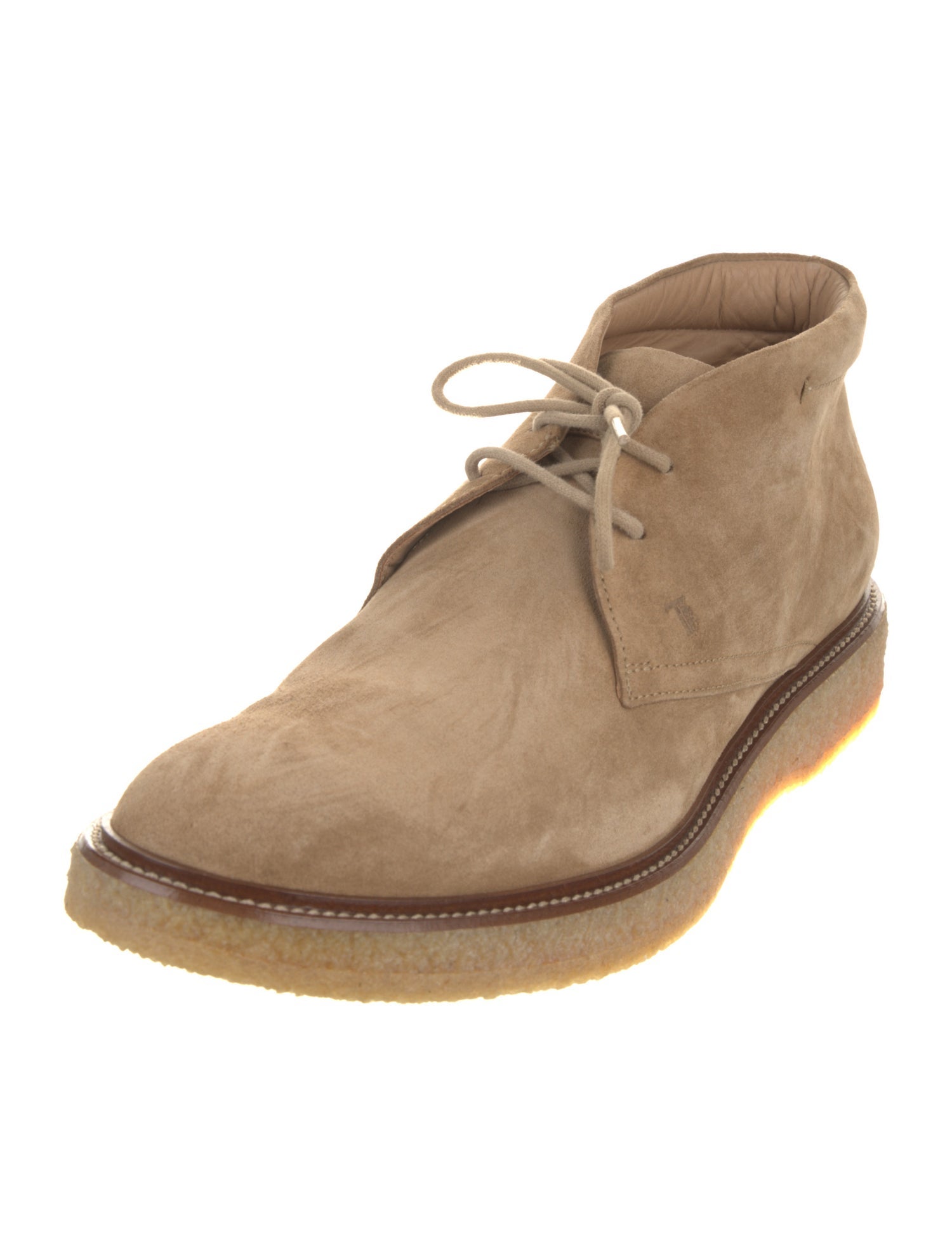 Tod's Suede Lace-Up Boots