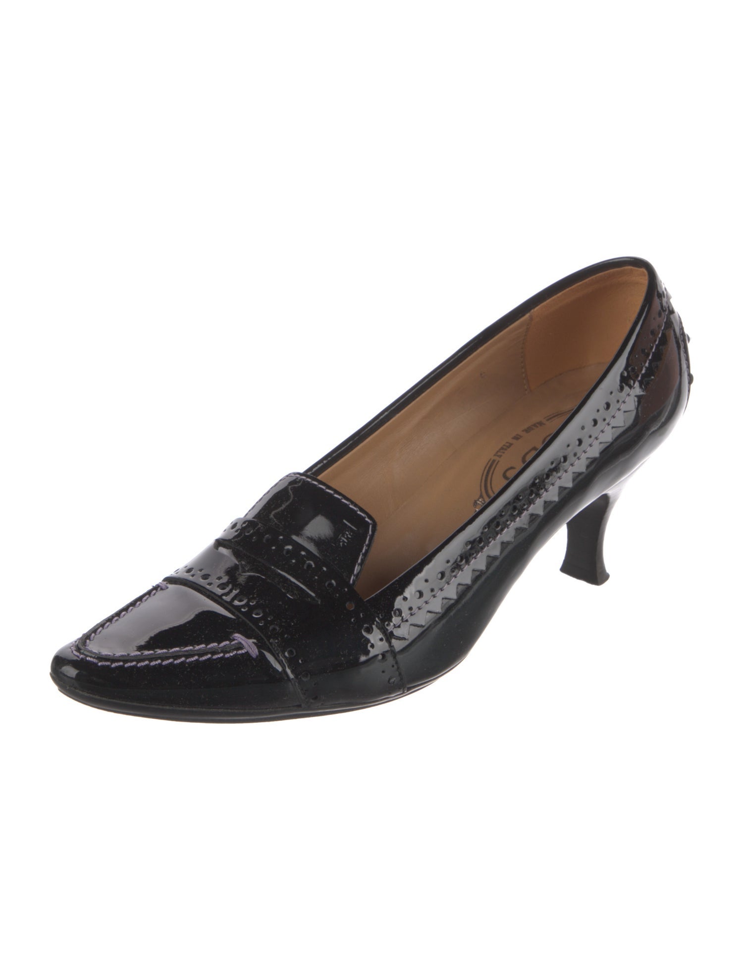 Tod's Patent Leather Pumps
