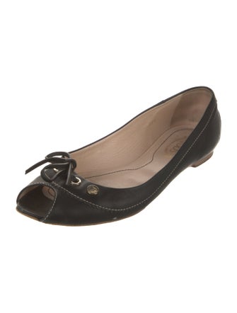 Tod's Leather Ballet Flats