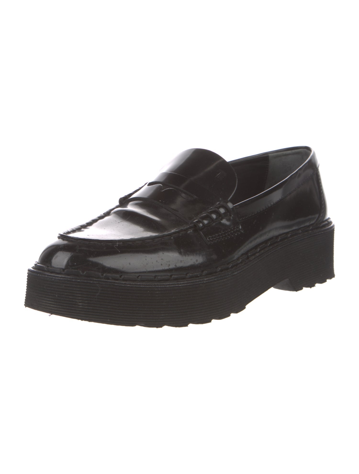 Tod's Patent Leather Loafers