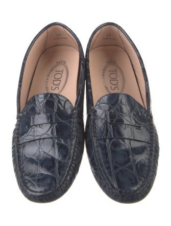 Tod's Crocodile Loafers