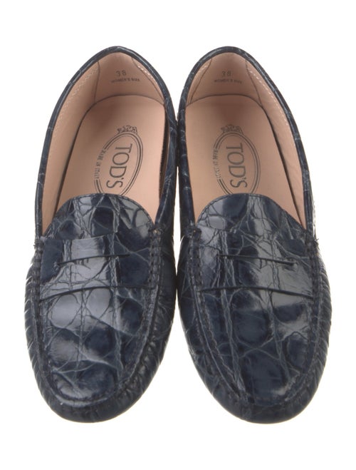 Tod's Crocodile Loafers