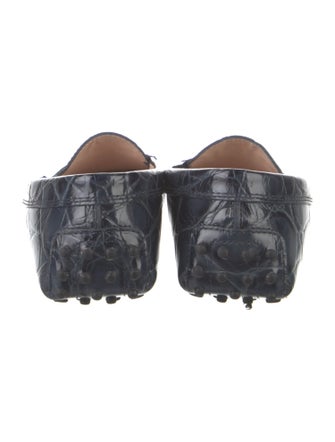 Tod's Crocodile Loafers