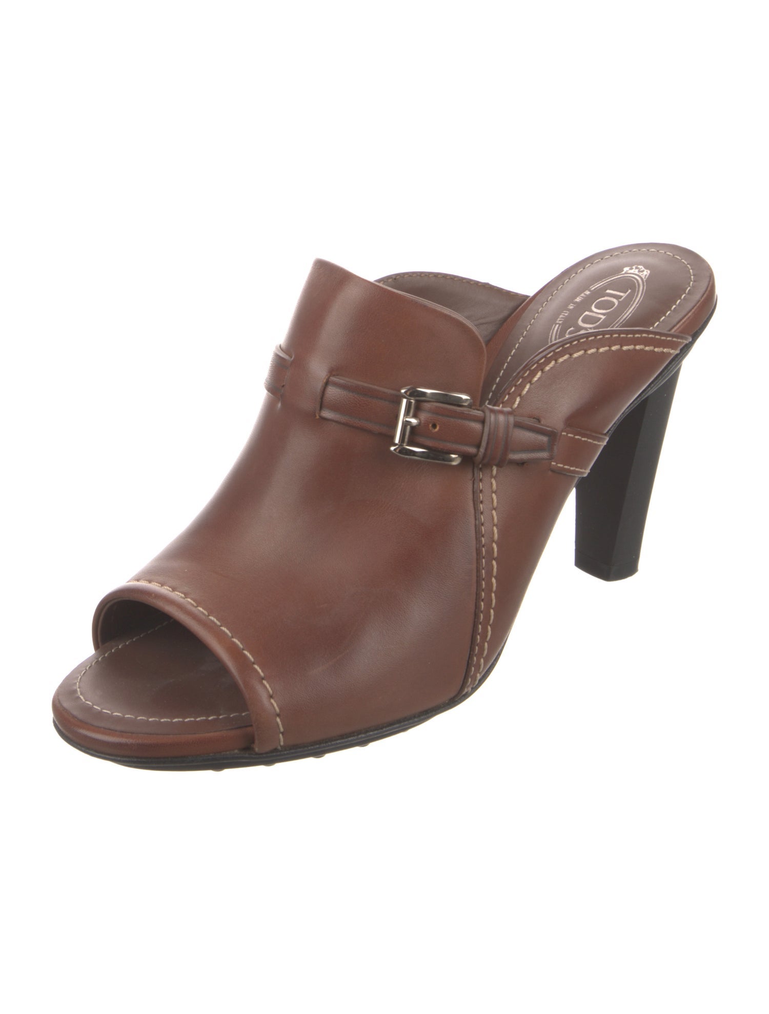 Tod's Leather Slides