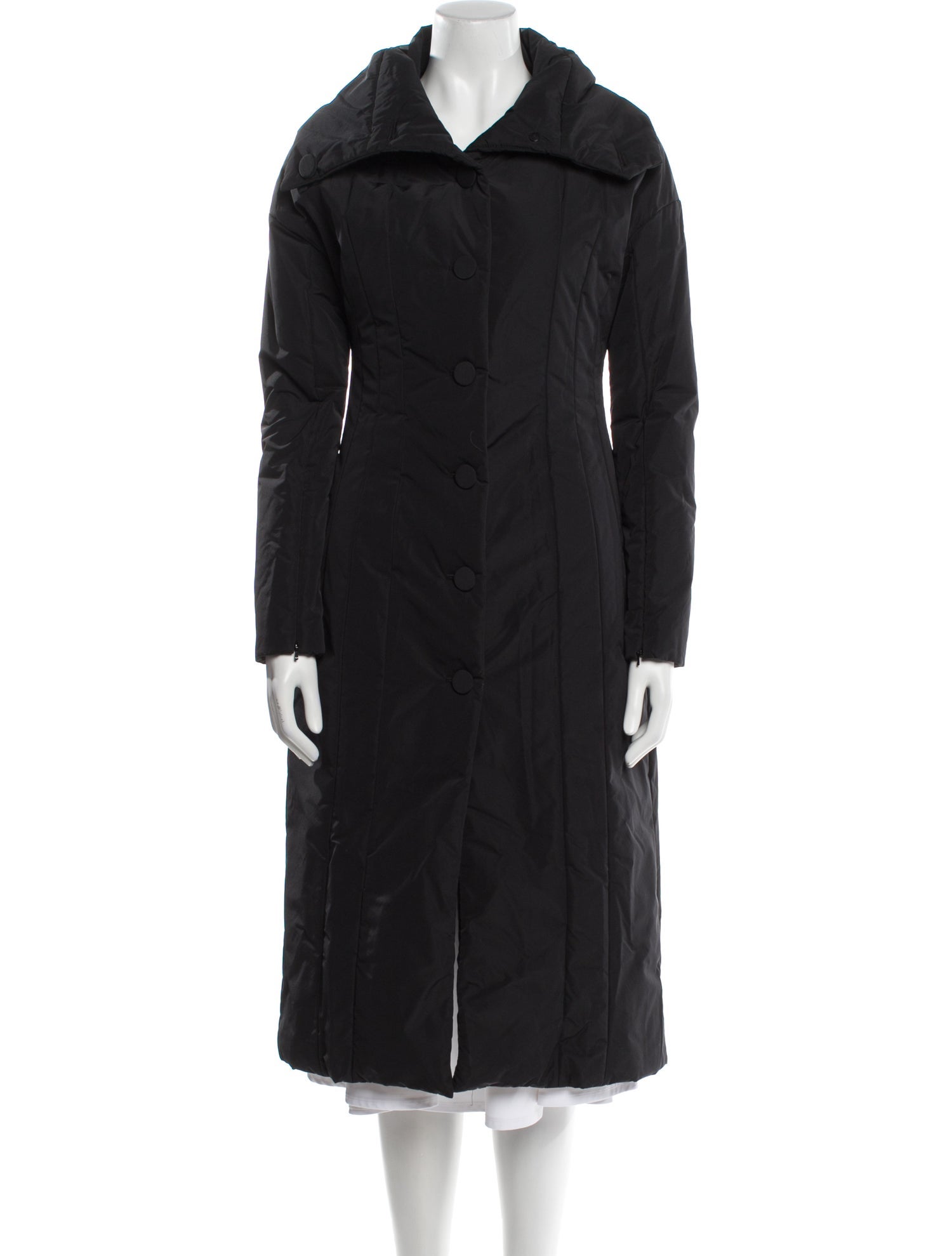 Tod's Nylon Faux Fur Coat