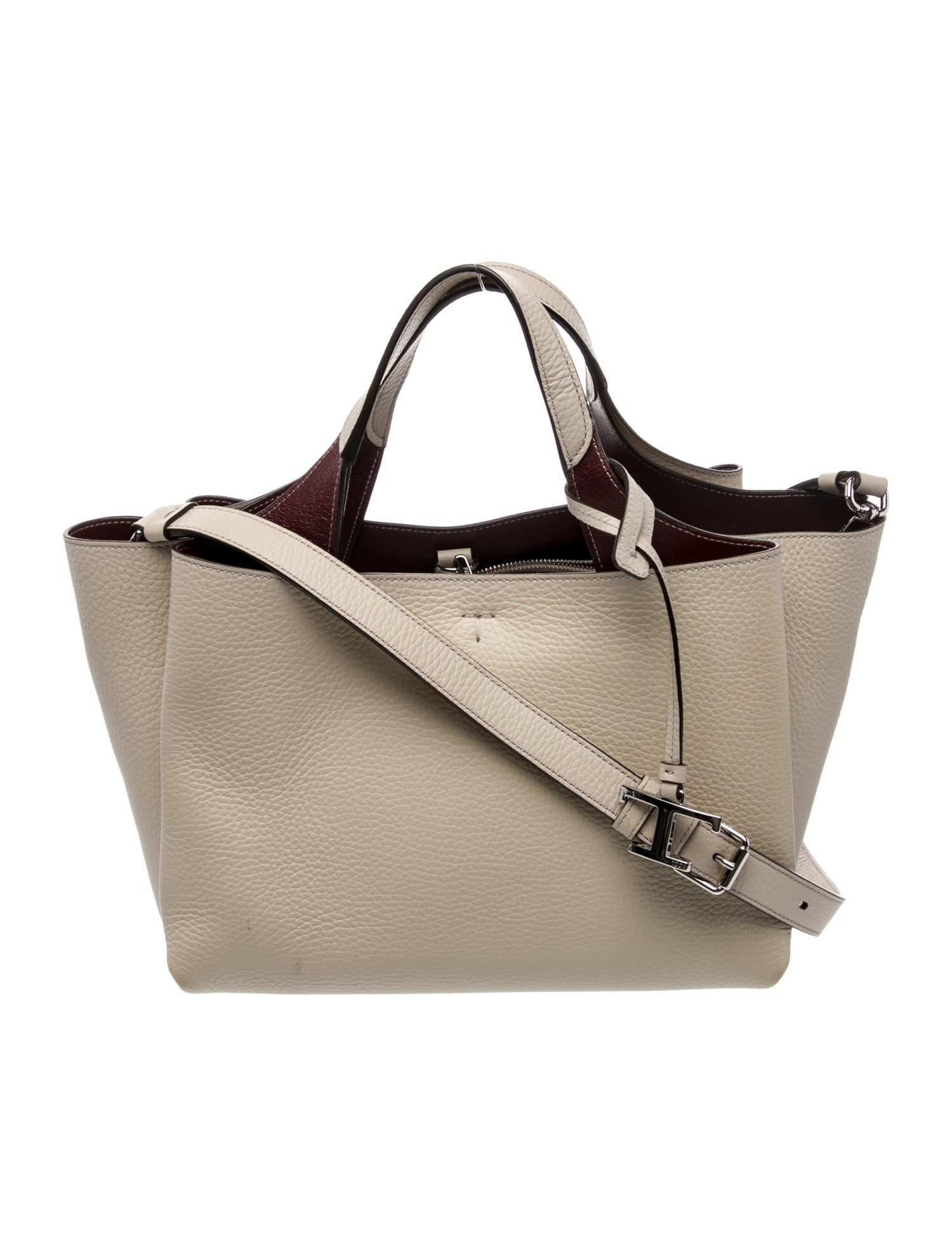 Tod's Leather Top Handle Bag Small