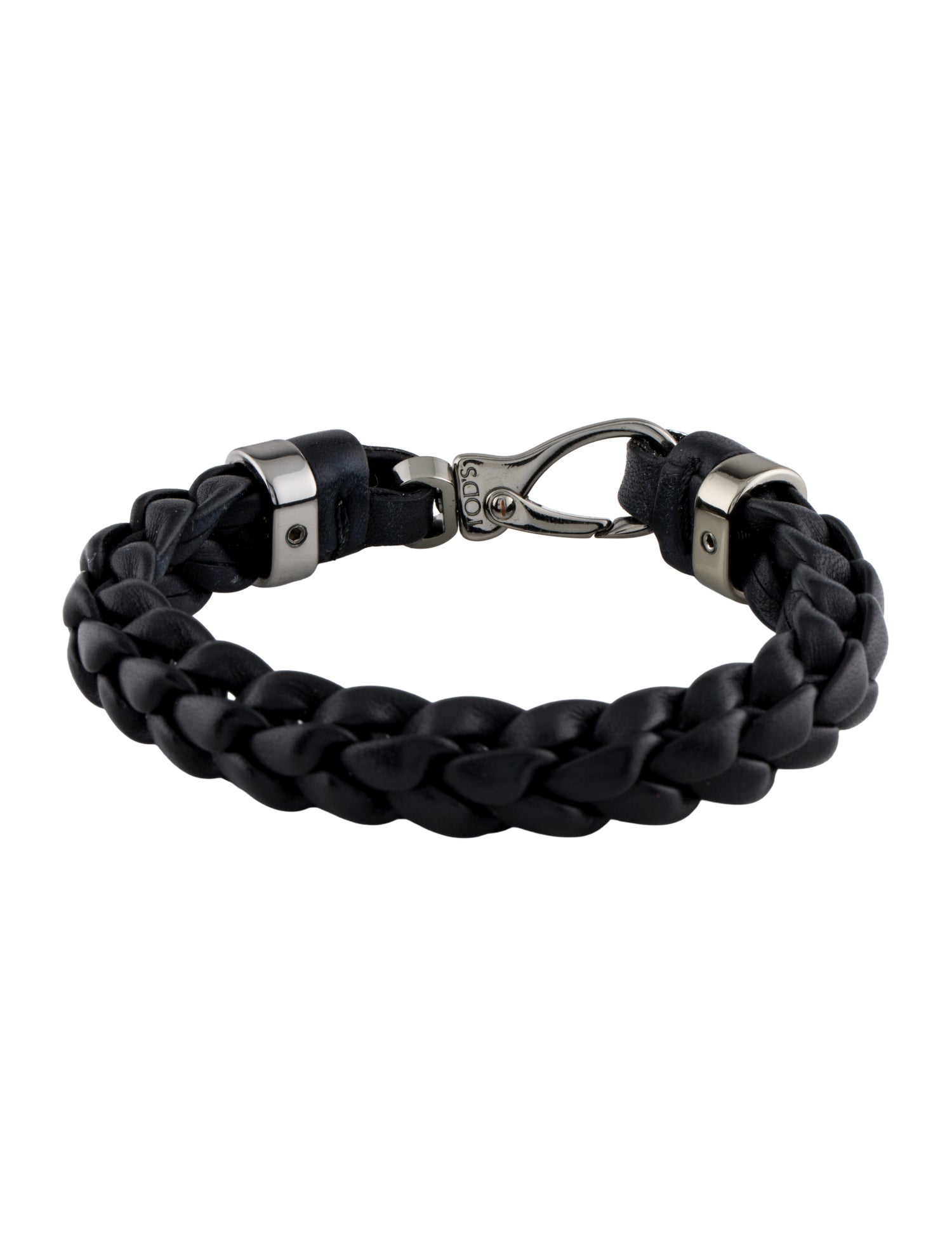 Tod's Leather Braded Wrap Bracelet