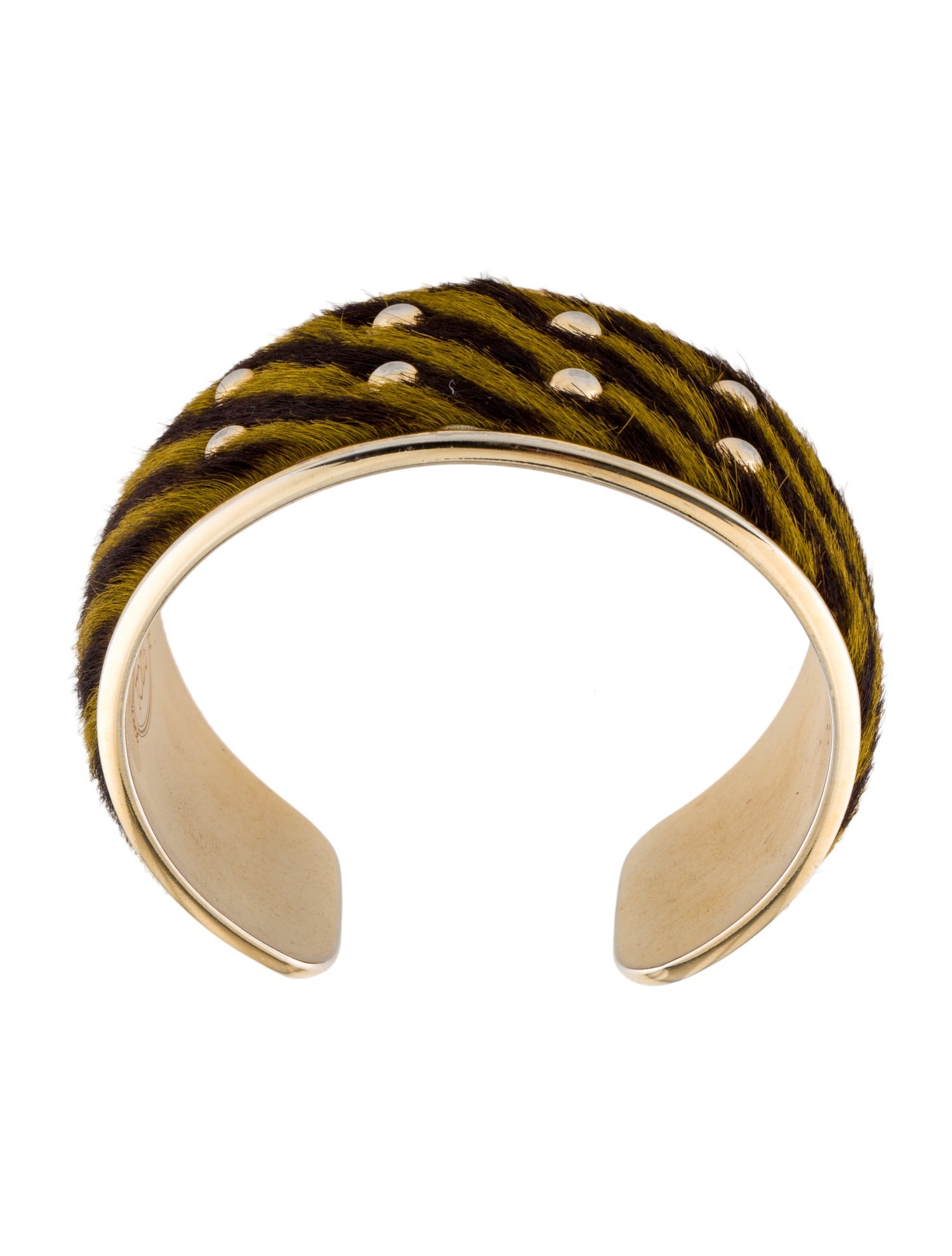 Tod's Faux Fur Cuff Bracelet