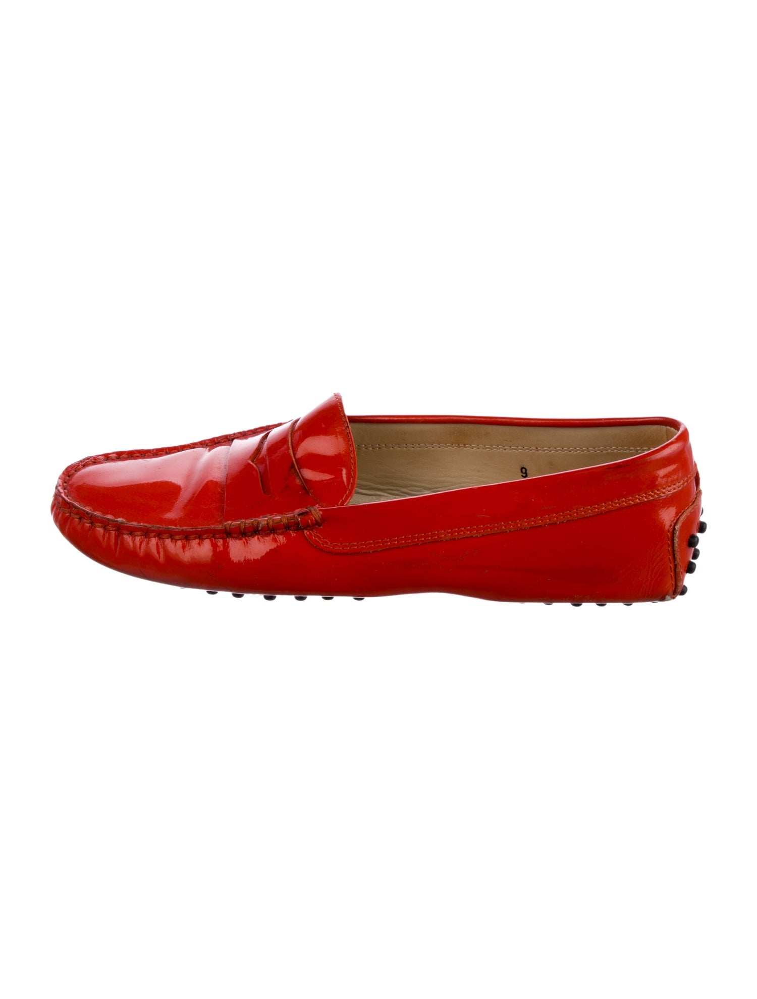 Tod's Patent Leather Loafers
