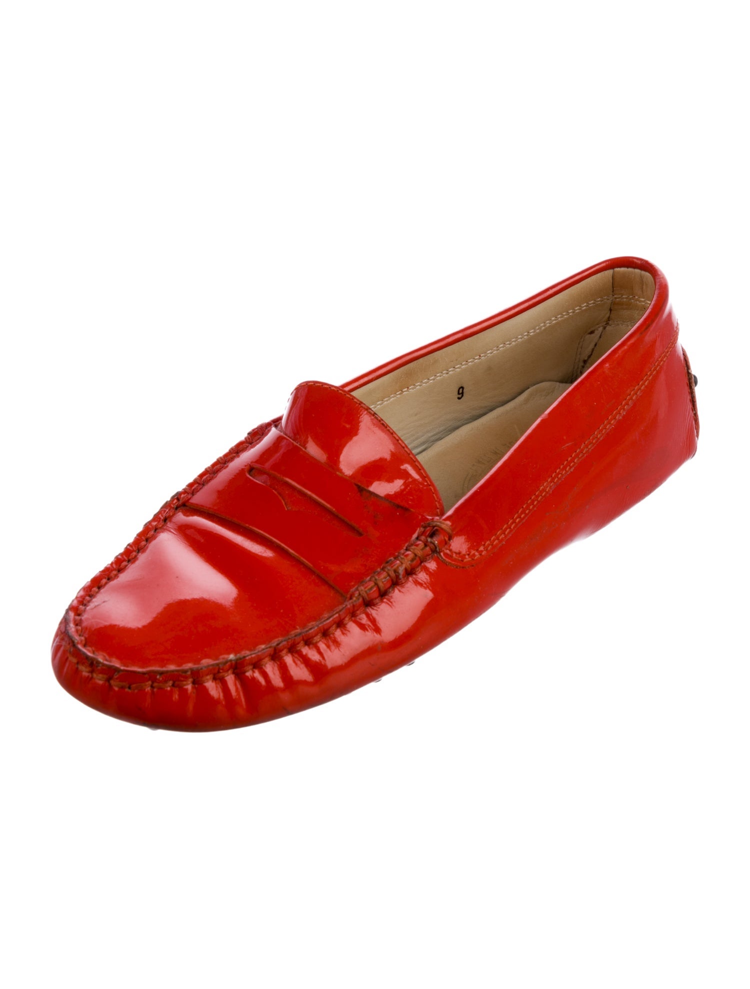 Tod's Patent Leather Loafers