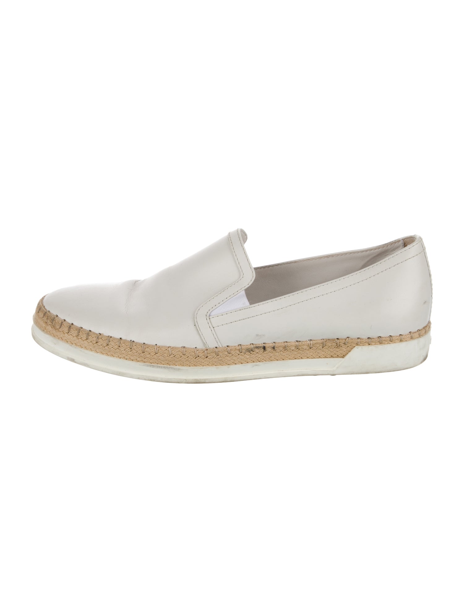 Tod's Leather Espadrille Sneakers