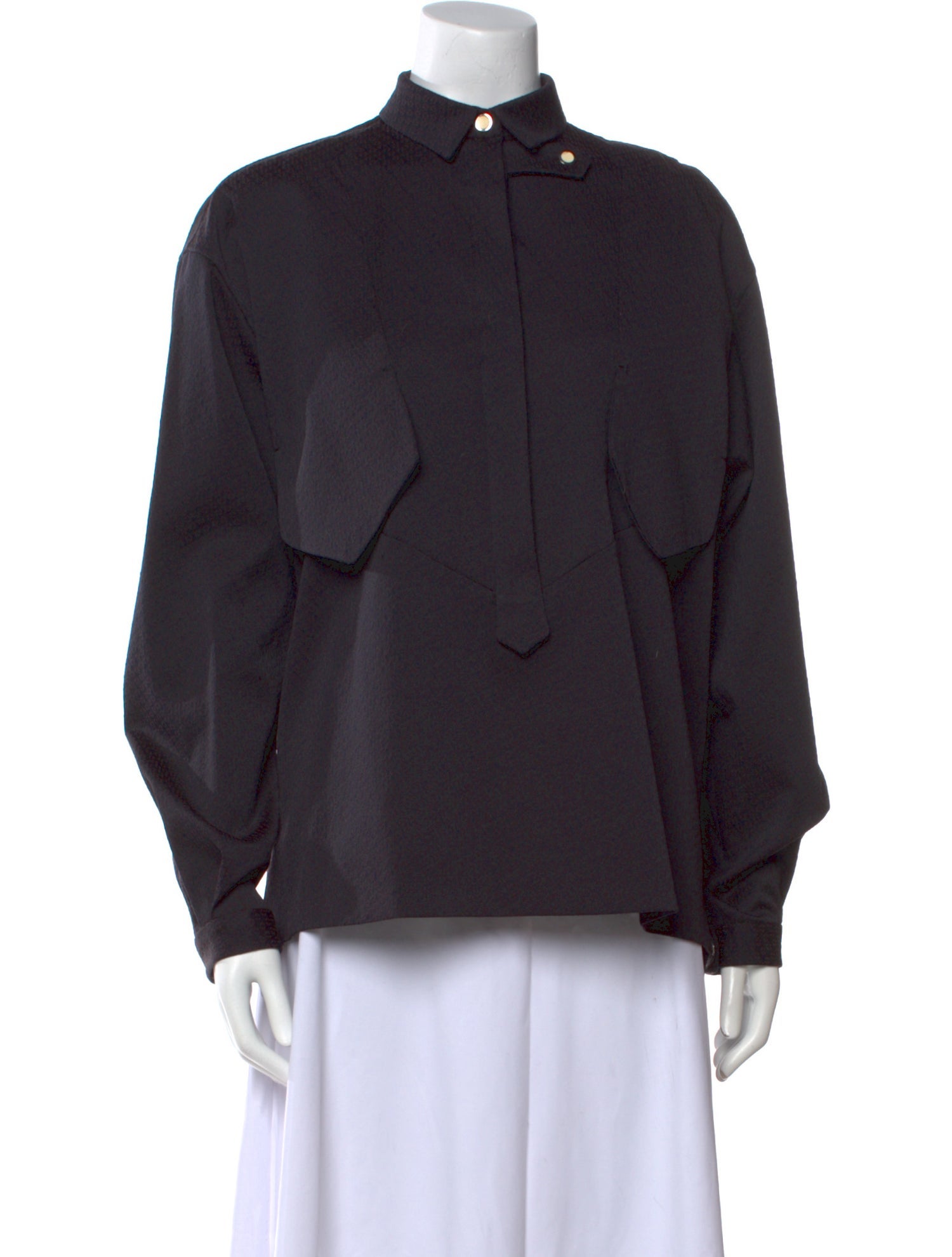 Tod's Mock Neck Long Sleeve Sweatshirt