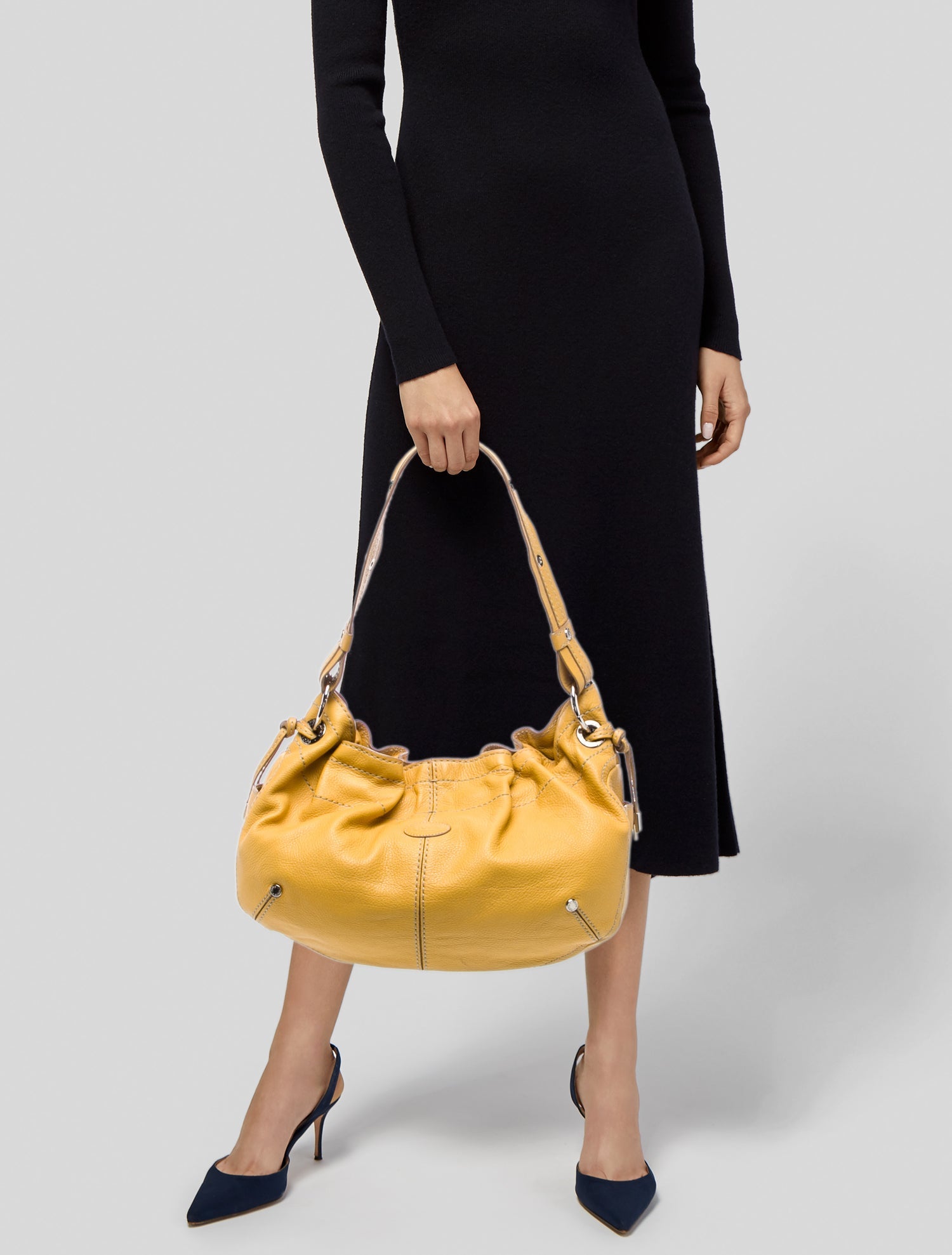 Tod's Leather Top Handle Bag