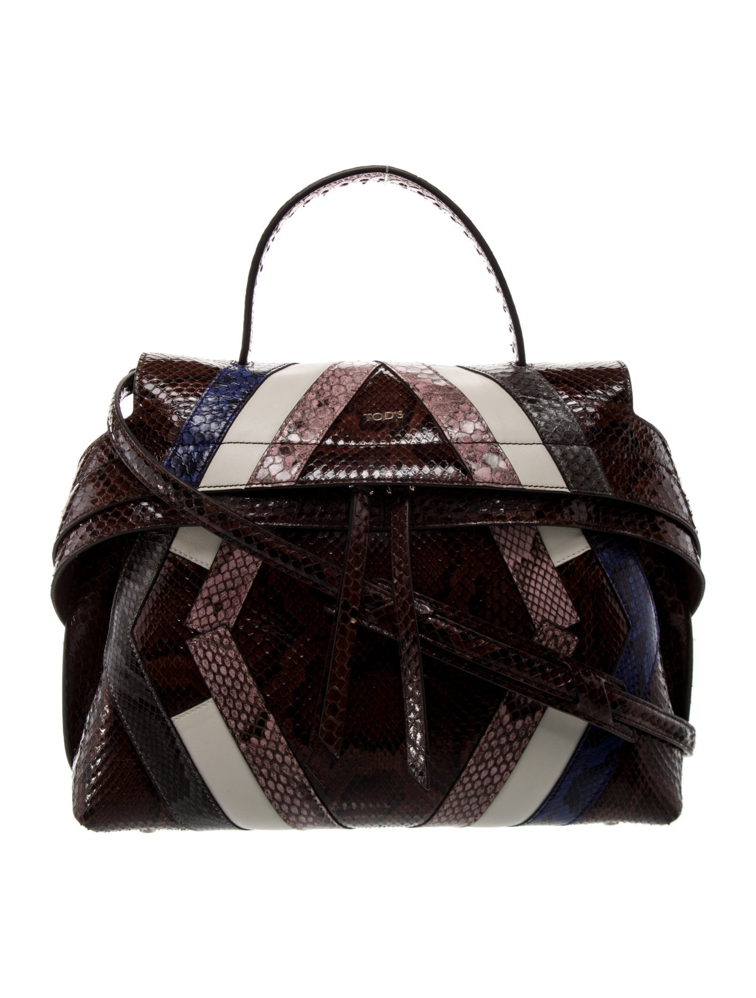 Tod's Snakeskin Shoulder Bag