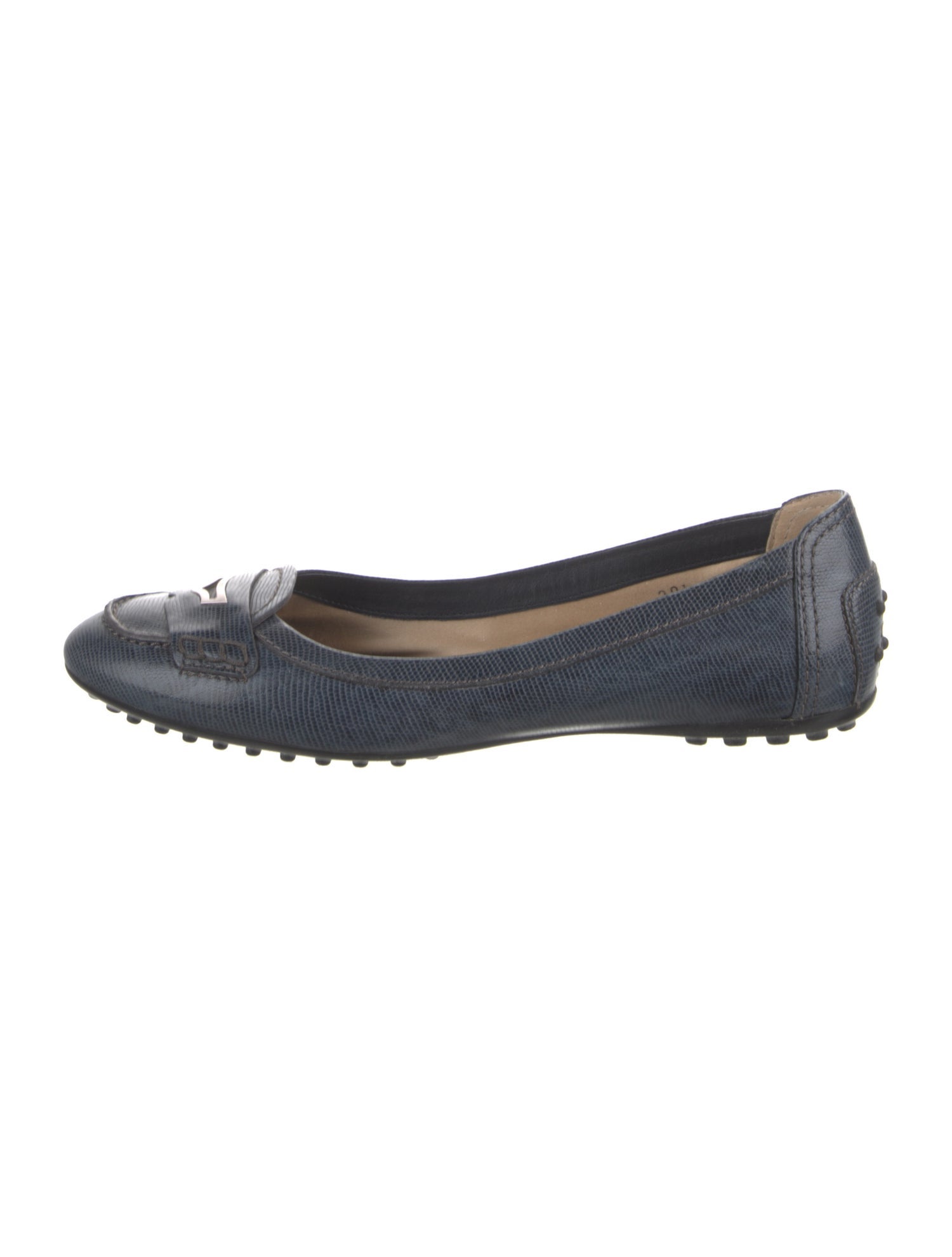 Tod's Leather Ballet Flats
