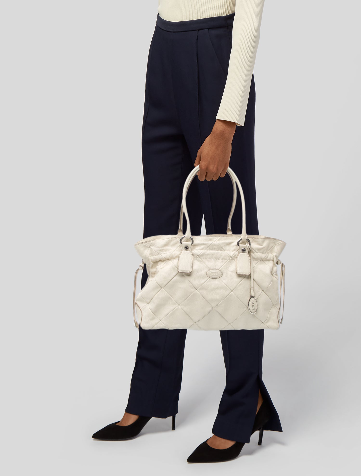 Tod's Leather Top Handle Bag