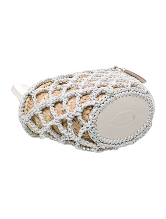 Tod's Raffia Shoulder Bag