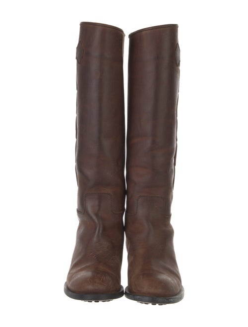 Tod's Leather Riding Boots