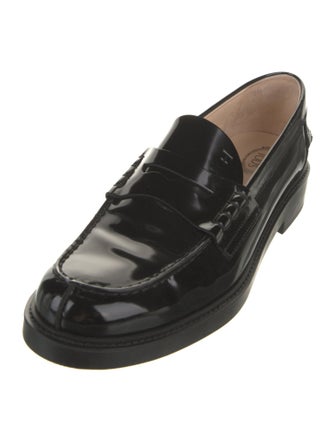 Tod's Patent Leather Loafers