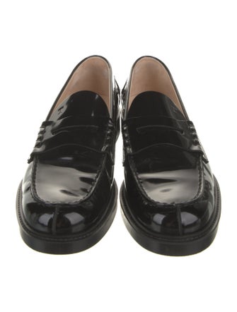 Tod's Patent Leather Loafers