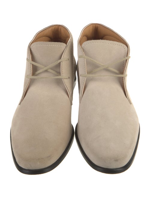 Tod's Suede Lace-Up Boots