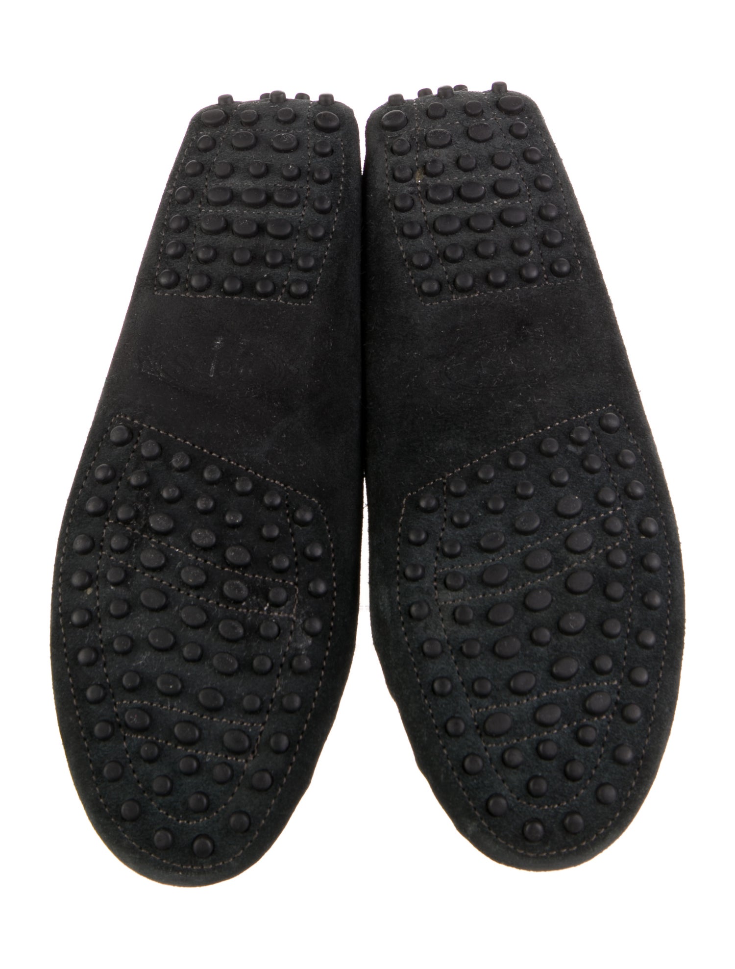 Tod's Suede Tassel Accents Moccasins