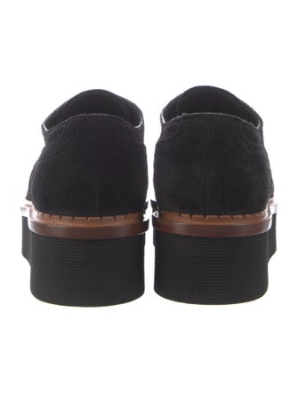 Tod's Suede Lasercut Accents Espadrille Sneakers