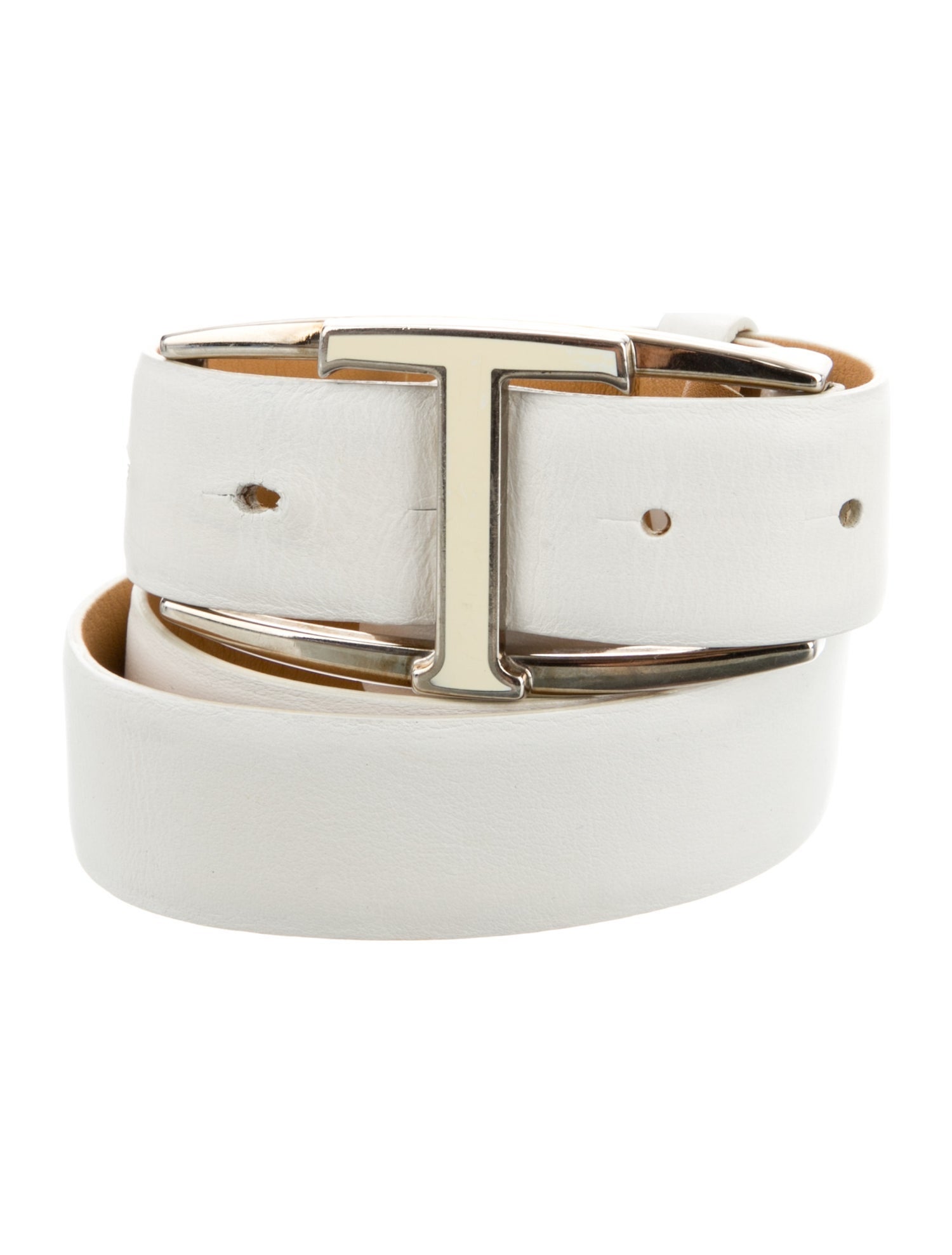 Tod's Skinny Leather Belt