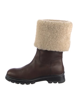 Tod's Leather Snow Boots