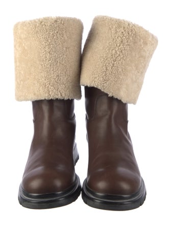 Tod's Leather Snow Boots