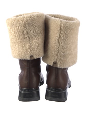Tod's Leather Snow Boots