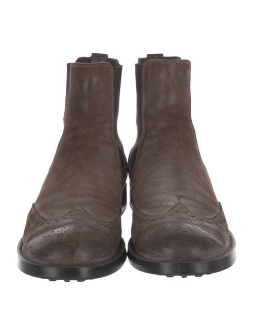 Tod's Suede Chelsea Boots