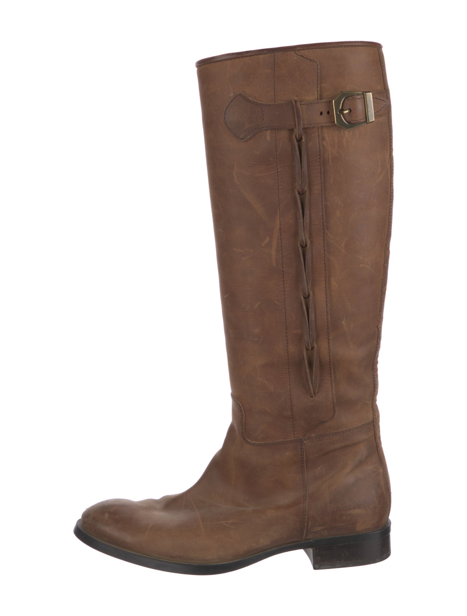 Tod's Leather Riding Boots