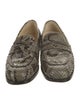 Tod's Python Animal Print Loafers