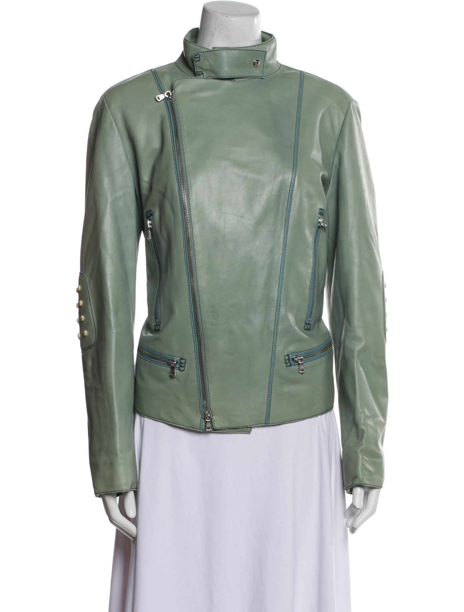 Tod's Leather Biker Jacket