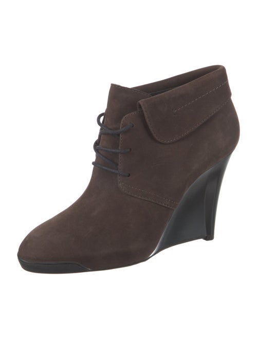 Tod's Suede Lace-Up Boots