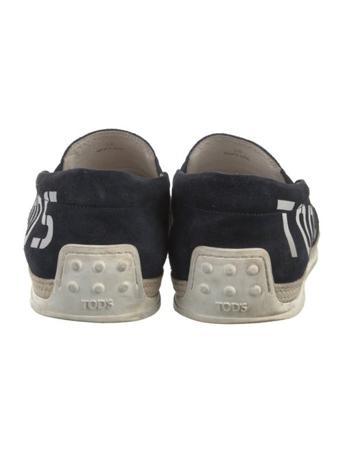 Tod's Suede Printed Espadrille Sneakers