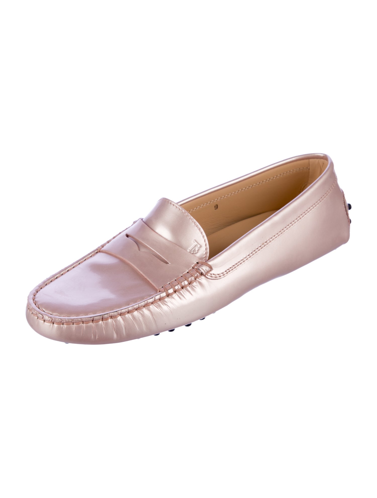 Tod's Patent Leather Loafers