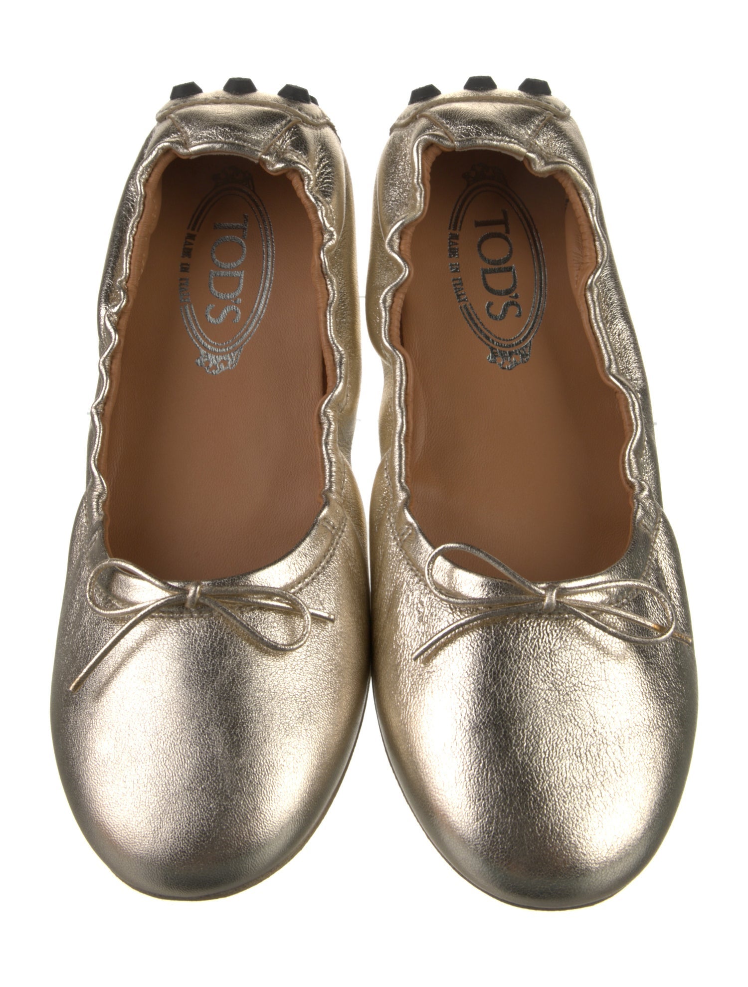 Tod's Leather Ballet Flats