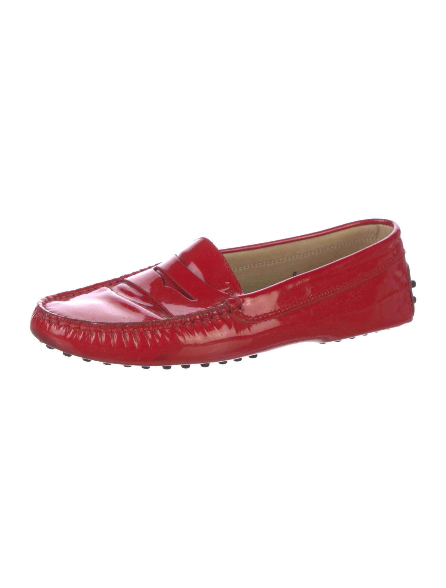 Tod's Patent Leather Loafers