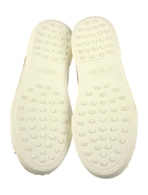 Tod's Leather Espadrille Sneakers